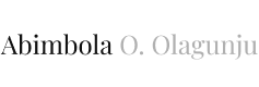 Abimbola O. Olagunju